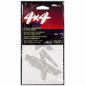 Trimbrite Body Graphics - Silver - 4 X 4 - T4445