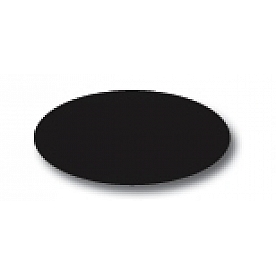 Trimbrite Pinstripe Tape - Single Solid Stripe Vinyl Black - T8001