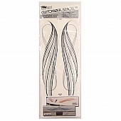 Trimbrite Body Graphics - Black/ Gray - Scroll - T8480