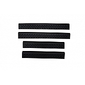Auto Ventshade Door Sill Protector - Acrylic Black Matte Set Of 4 - 91907