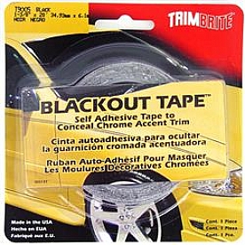 Trimbrite Body Graphics - Black 20 Foot Roll - T9005