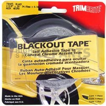 Trimbrite Body Graphics - Black 20 Foot Roll - T9005