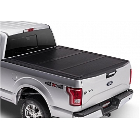 UnderCover Tonneau Cover Hard Folding Black Aluminum - FX21023