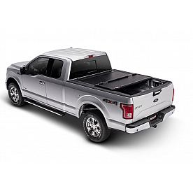 UnderCover Tonneau Cover Hard Folding Black Aluminum - FX21024