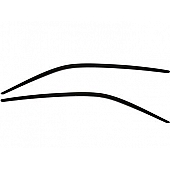Auto Ventshade (AVS) Rainguard - Smoke Acrylic Set Of 2 - 92341