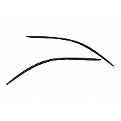 Auto Ventshade (AVS) Rainguard - Smoke Acrylic Set Of 2 - 192403
