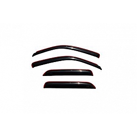 Auto Ventshade (AVS) Rainguard - Smoke Acrylic Set Of 4 - 194059