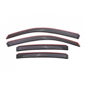 Auto Ventshade (AVS) Rainguard - Smoke Acrylic Set Of 4 - 194065