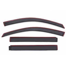 Auto Ventshade (AVS) Rainguard - Smoke Acrylic Set Of 4 - 194069