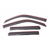 Auto Ventshade (AVS) Rainguard - Smoke Acrylic Set Of 4 - 194084