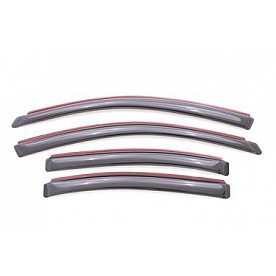 Auto Ventshade (AVS) Rainguard - Smoke Acrylic Set Of 4 - 194100