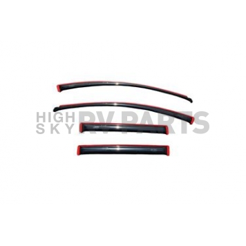 Auto Ventshade (AVS) Rainguard - Smoke Acrylic Set Of 4 - 194141