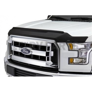 Auto Ventshade Bug Shield - Thermoplastic Olefin (TPO) Black Textured Matte - 436135