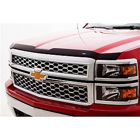 Auto Ventshade Bug Shield - Thermoplastic Olefin (TPO) Black Textured Matte - 436163
