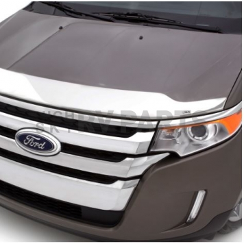 Auto Ventshade Bug Shield - Thermoplastic Olefin (TPO) Black Textured Matte - 436166-1