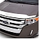 Auto Ventshade Bug Shield - Thermoplastic Olefin (TPO) Black Textured Matte - 436166