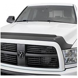 Auto Ventshade Bug Shield - Thermoplastic Olefin (TPO) Black Textured Matte - 436168