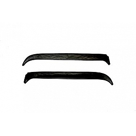 Auto Ventshade (AVS) Rainguard - Black Steel Set Of 2 - 52068