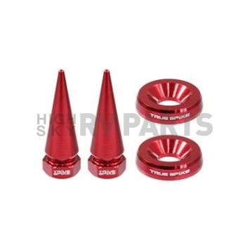 True Spike License Plate Mounting Hardware Set Of 4 - LPH006RD