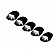 Recon Accessories Roof Marker Light - LED 264146WHBKHP