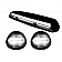 Recon Accessories Roof Marker Light - LED 264155WHBKHP