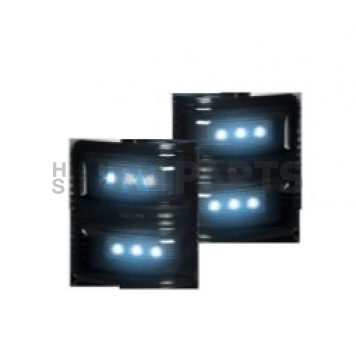 Recon Accessories Exterior Mirror Turn Signal Light 264140WHBKS-2