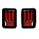 Recon Accessories Tail Light Assembly - LED 264234LEDBK