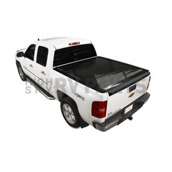 Retrax Tonneau Cover Hard Power Retractable Black Gloss Polycarbonate - 20842