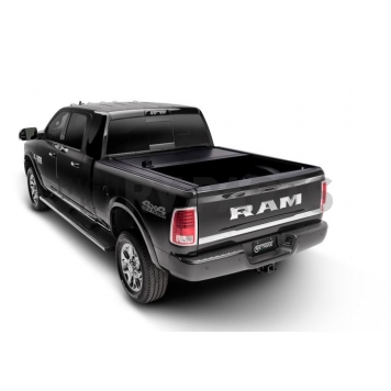 Retrax Tonneau Cover Hard Manual Retractable Black Matte Powder Coated Polycarbonate - 60244-2