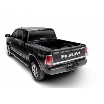 Retrax Tonneau Cover Hard Manual Retractable Black Matte Powder Coated Polycarbonate - 60244-3