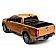 Retrax Tonneau Cover Hard Manual Retractable Black Matte Powder Coated Polycarbonate - 60336