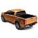 Retrax Tonneau Cover Hard Manual Retractable Black Matte Powder Coated Polycarbonate - 60336