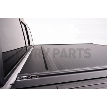 Retrax Tonneau Cover Hard Manual Retractable Black Matte Powder Coated Polycarbonate - 60383-1