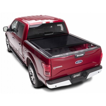 Retrax Tonneau Cover Hard Manual Retractable Black Matte Powder Coated Polycarbonate - 60482