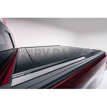 Retrax Tonneau Cover Hard Manual Retractable Black Matte Powder Coated Polycarbonate - 60482-3