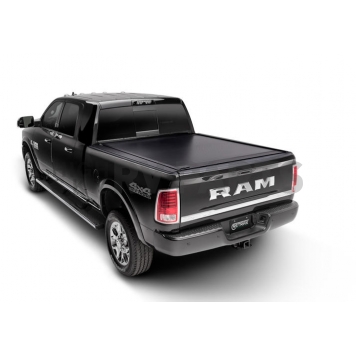 Retrax Tonneau Cover Hard Manual Retractable Black Matte Powder Coated Polycarbonate - 60484