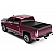 Retrax Tonneau Cover Hard Manual Retractable Black Matte Powder Coated Aluminum - 80482