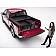 Retrax Tonneau Cover Hard Manual Retractable Black Matte Powder Coated Aluminum - 80482