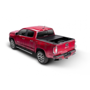 Retrax Tonneau Cover Hard Manual Retractable Black Matte Powder Coated Aluminum - 80484-1