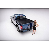 Retrax Tonneau Cover Hard Power Retractable Black Matte Powder Coated Aluminum - 90245