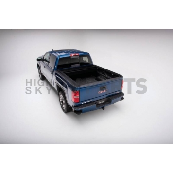 Retrax Tonneau Cover Hard Power Retractable Black Matte Powder Coated Aluminum - 90245-1