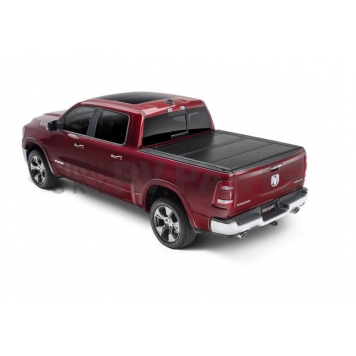 UnderCover Tonneau Cover Hard Folding Black Matte Aluminum - FX31005