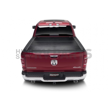 UnderCover Tonneau Cover Hard Folding Black Matte Aluminum - FX31005-1