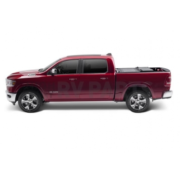 UnderCover Tonneau Cover Hard Folding Black Matte Aluminum - FX31005-3