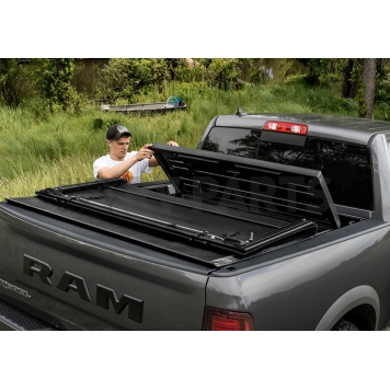 Truxedo Tonneau Cover Soft Roll-Up/ Tilt-Up Front Panel Black Vinyl - 731001-4