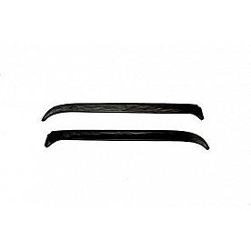 Auto Ventshade (AVS) Rainguard - Black Acrylic Set Of 2 - 32068
