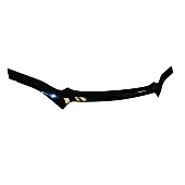 Auto Ventshade Bug Shield - Acrylic Smoke - 322026