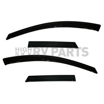 Auto Ventshade (AVS) Rainguard - Smoke Acrylic Set Of 4 - 94325
