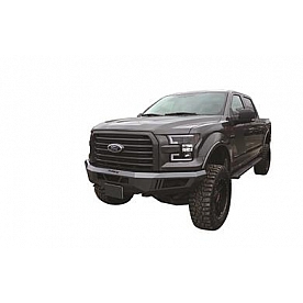 TrailFX TFX Front LD Bumper 1-Piece Design Steel Titanium Black - FLDB009TI