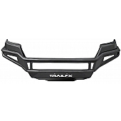TrailFX Pre-Runner Bumper 1-Piece Design Steel Titanium Black - FPRB001TI